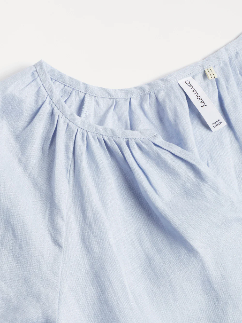 The Linen Flutter Sleeve Top - Image 10