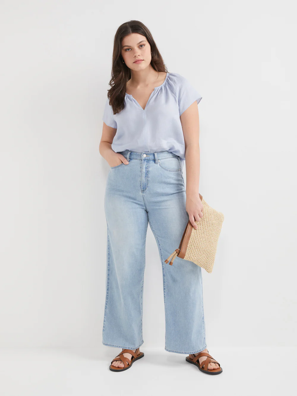 The Linen Flutter Sleeve Top - Image 5