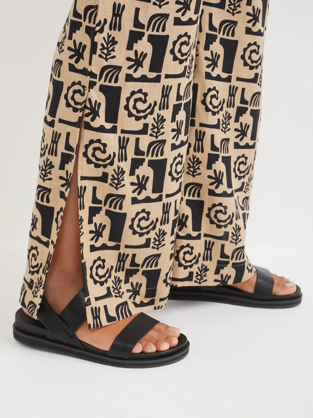 The Linen Print Pant - Image 4