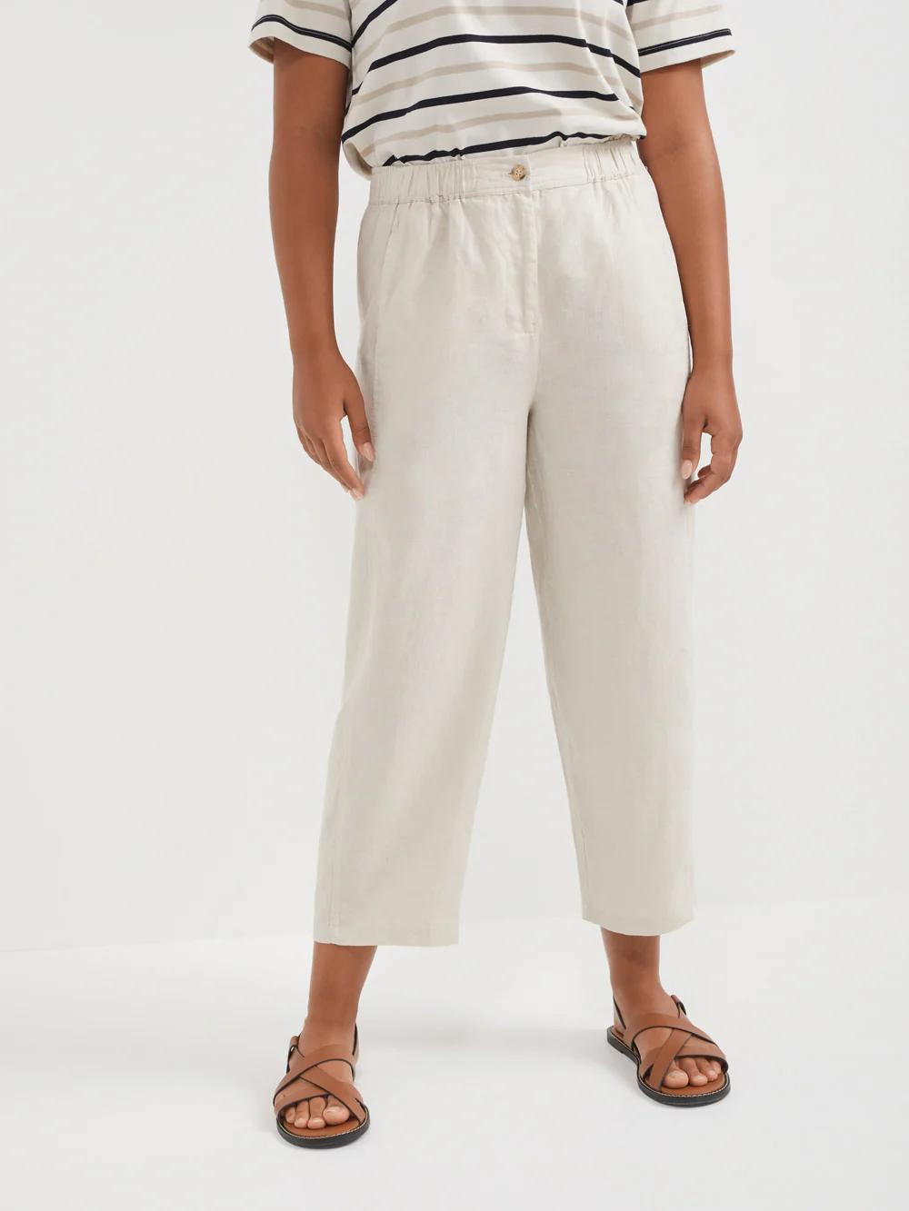 The Linen Pull-On Pant - Image 2