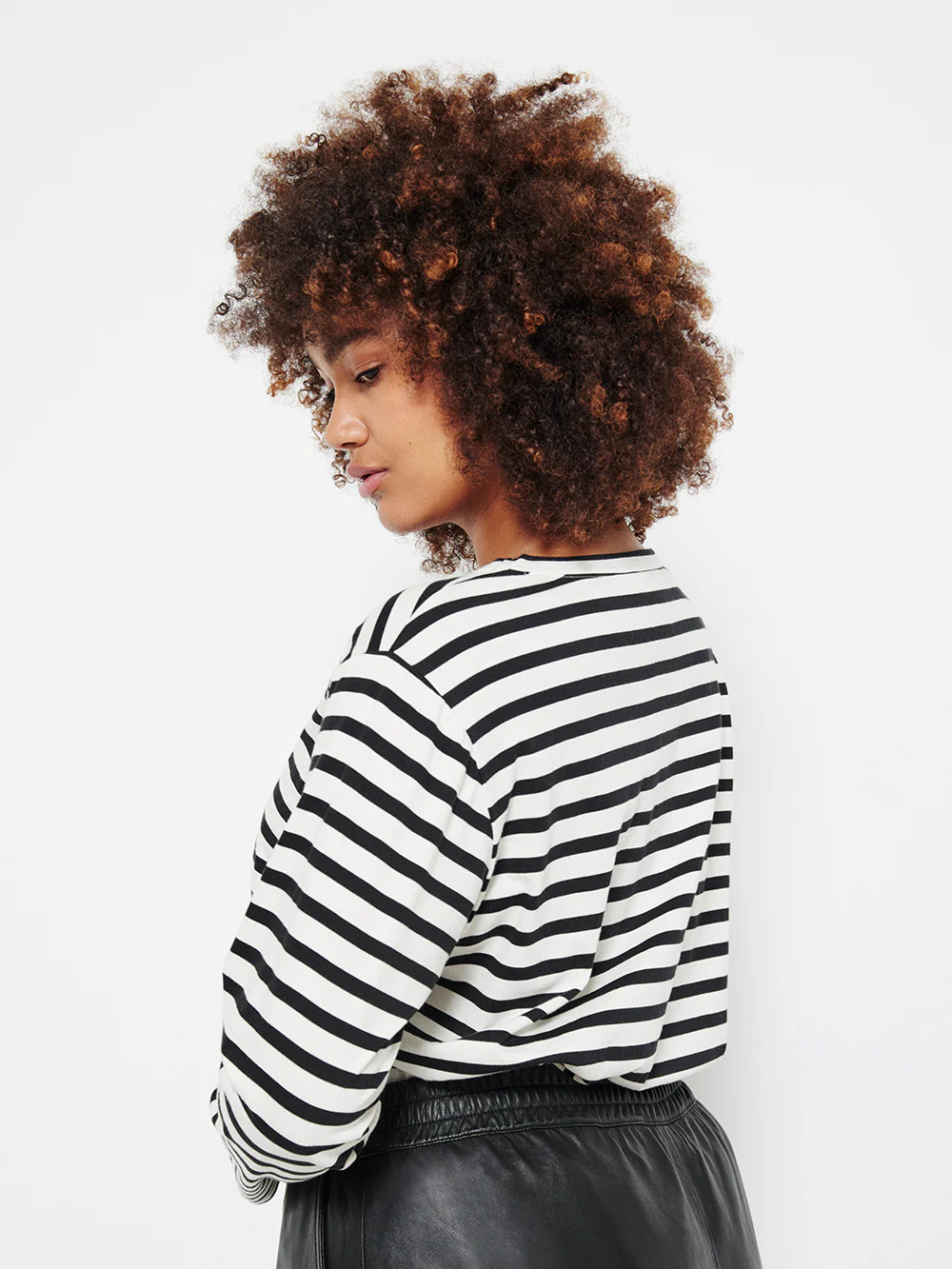 The Long Sleeve Stripe T-Shirt - Image 7