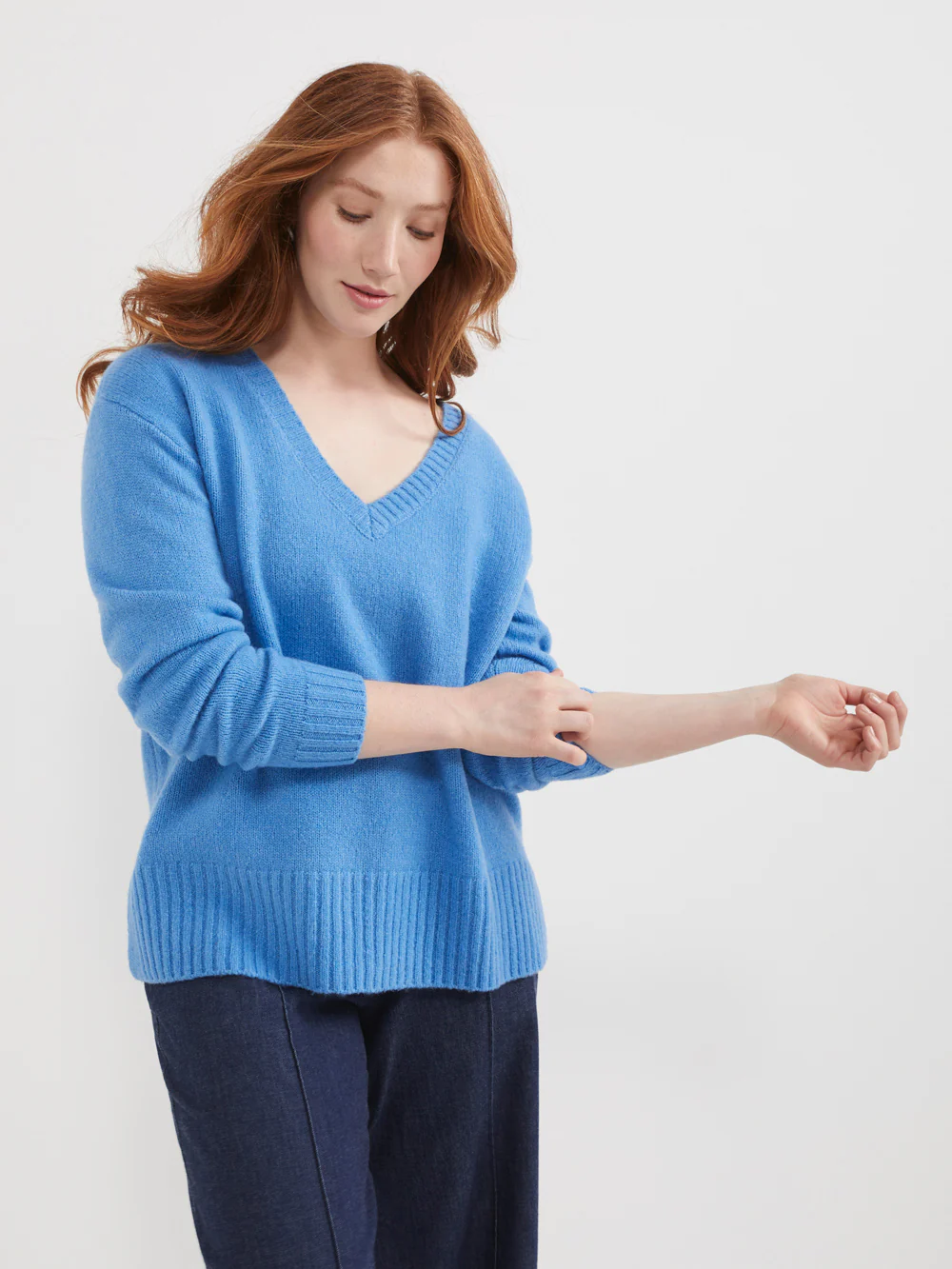 The Long Sleeve V-Neck Pullover - Image 2