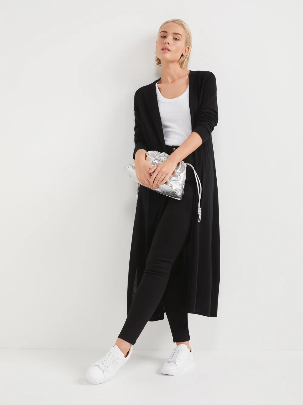 The Longline Open Cardigan