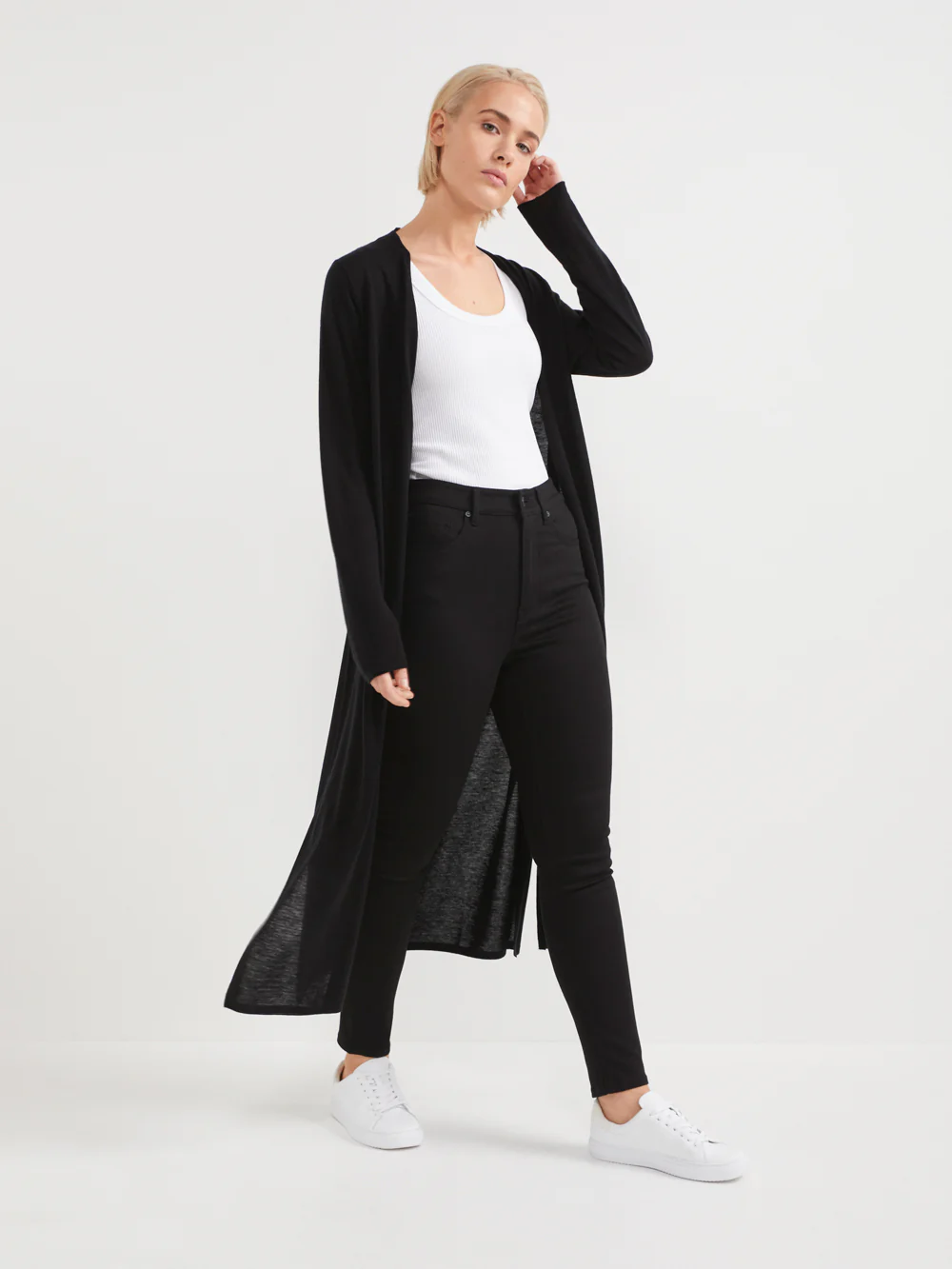 The Longline Open Cardigan - Image 2