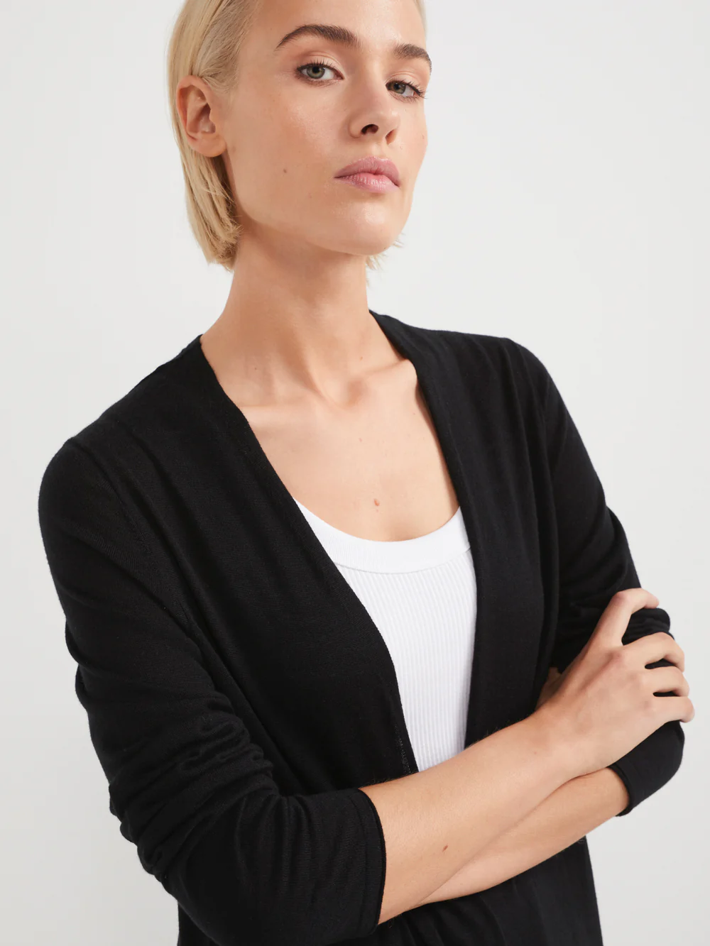 The Longline Open Cardigan - Image 3