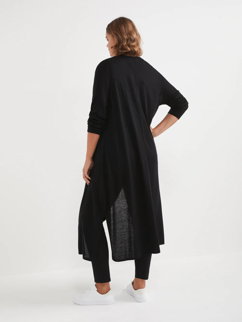 The Longline Open Cardigan - Image 8