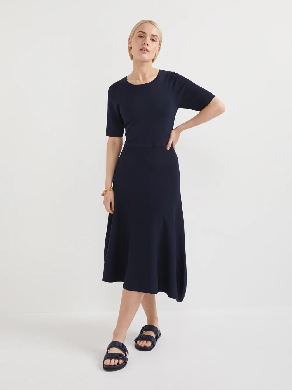 The Milano Sculpted Dress