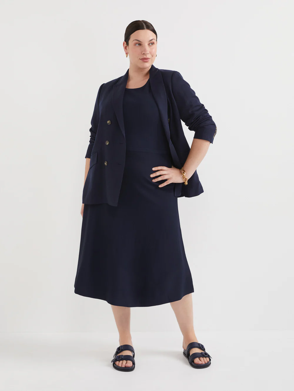 The Milano Sculpted Dress - Image 9