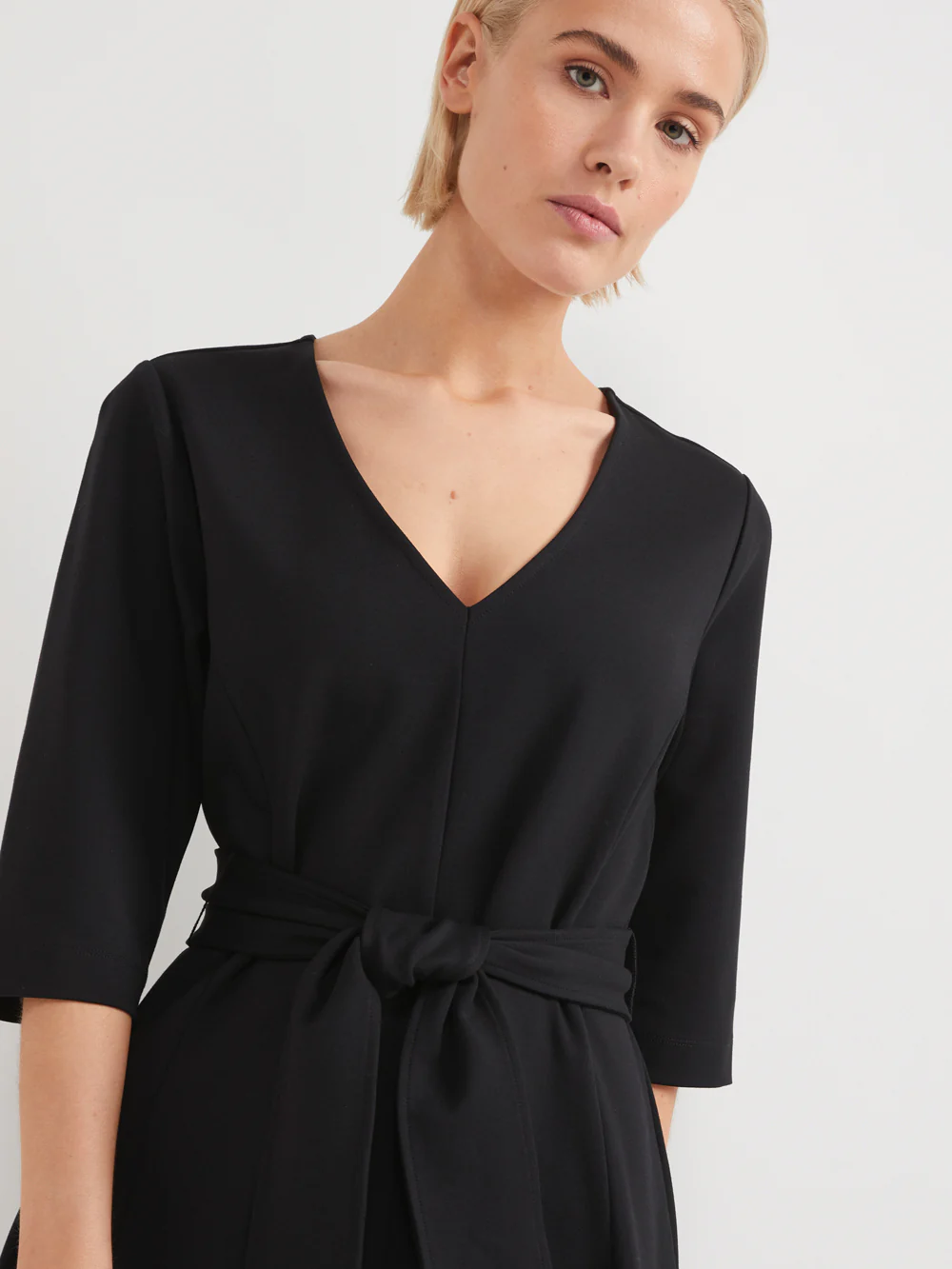 The Ponte Fit and Flare Dress - Image 3
