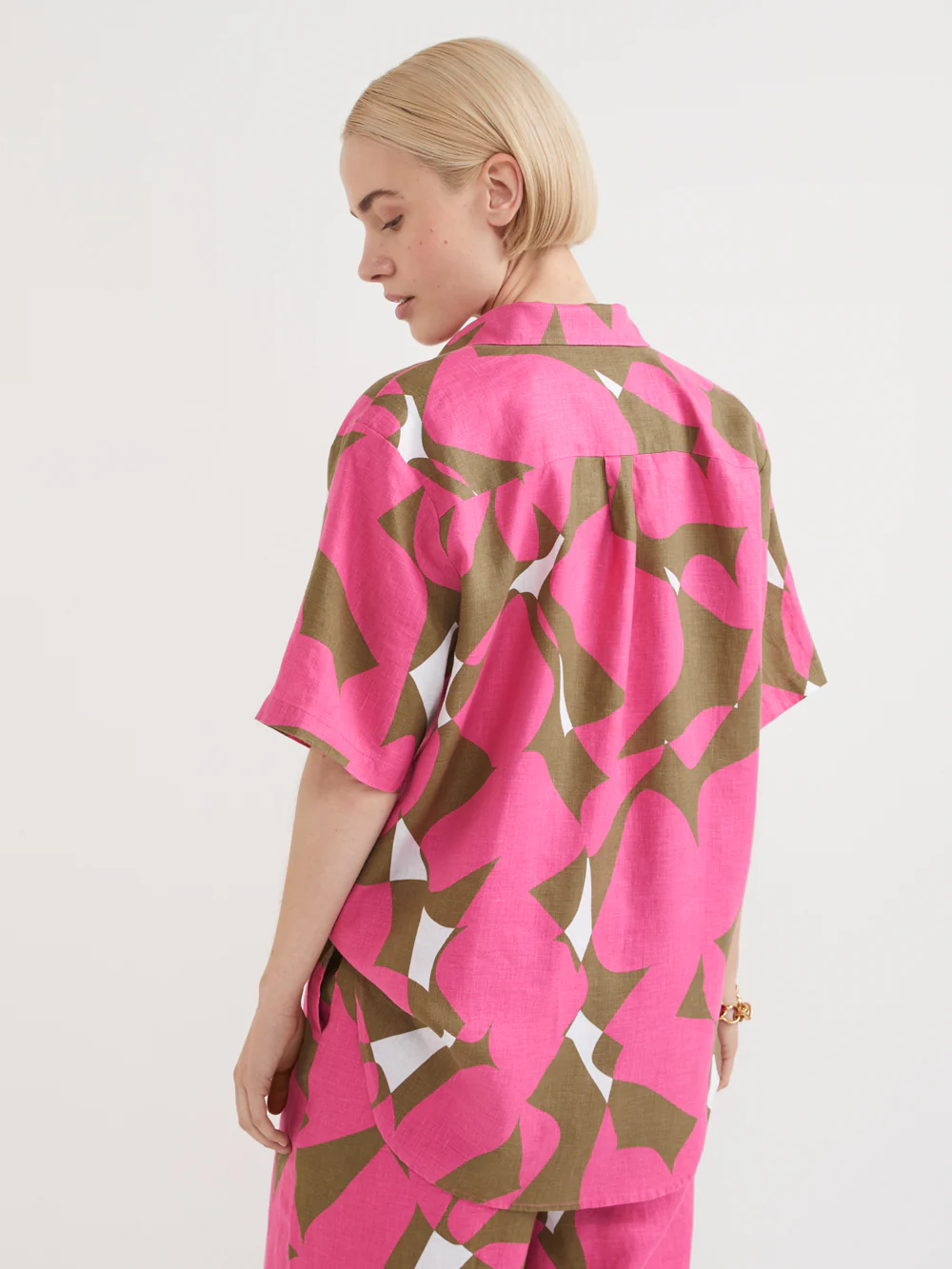 The Print Linen Shirt - Image 4