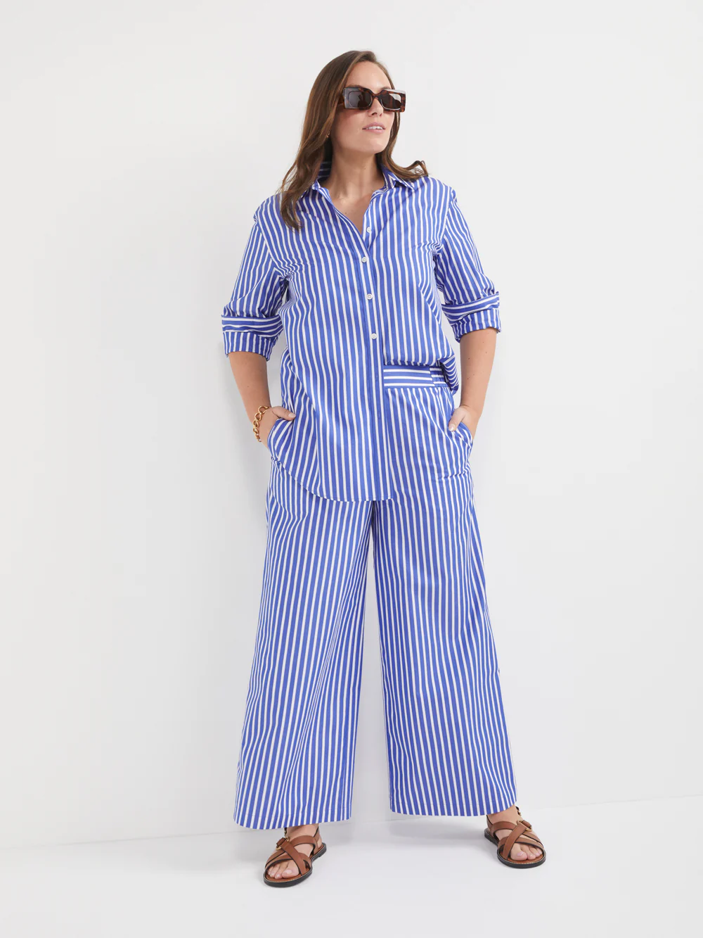 The Pull On Stripe Pant