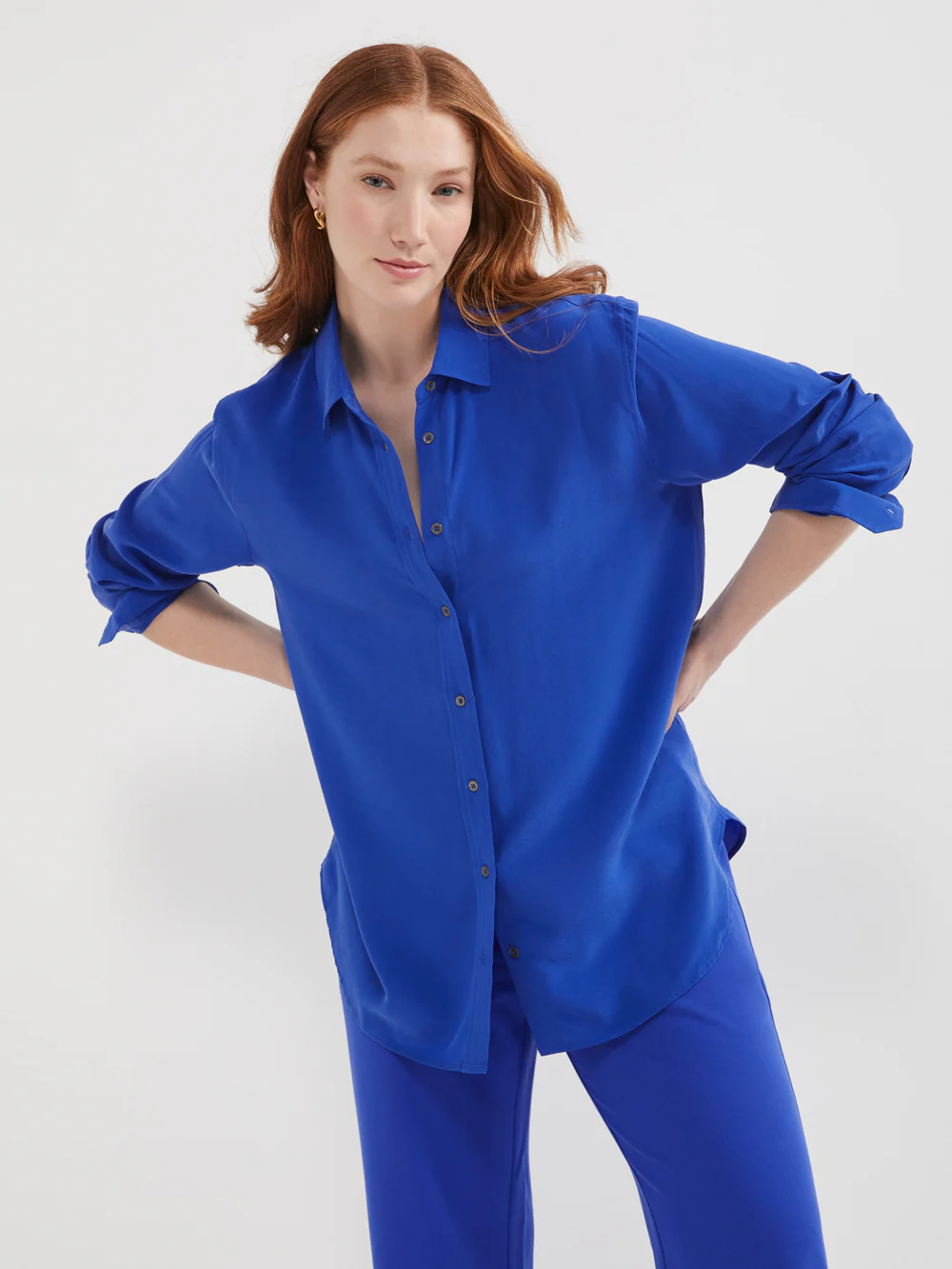 The Refined Silk Shirt