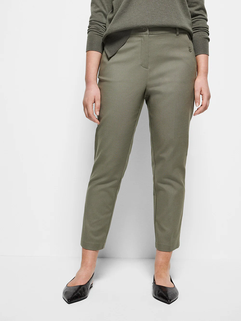 The Refined Stretch Cotton Trouser - Image 2