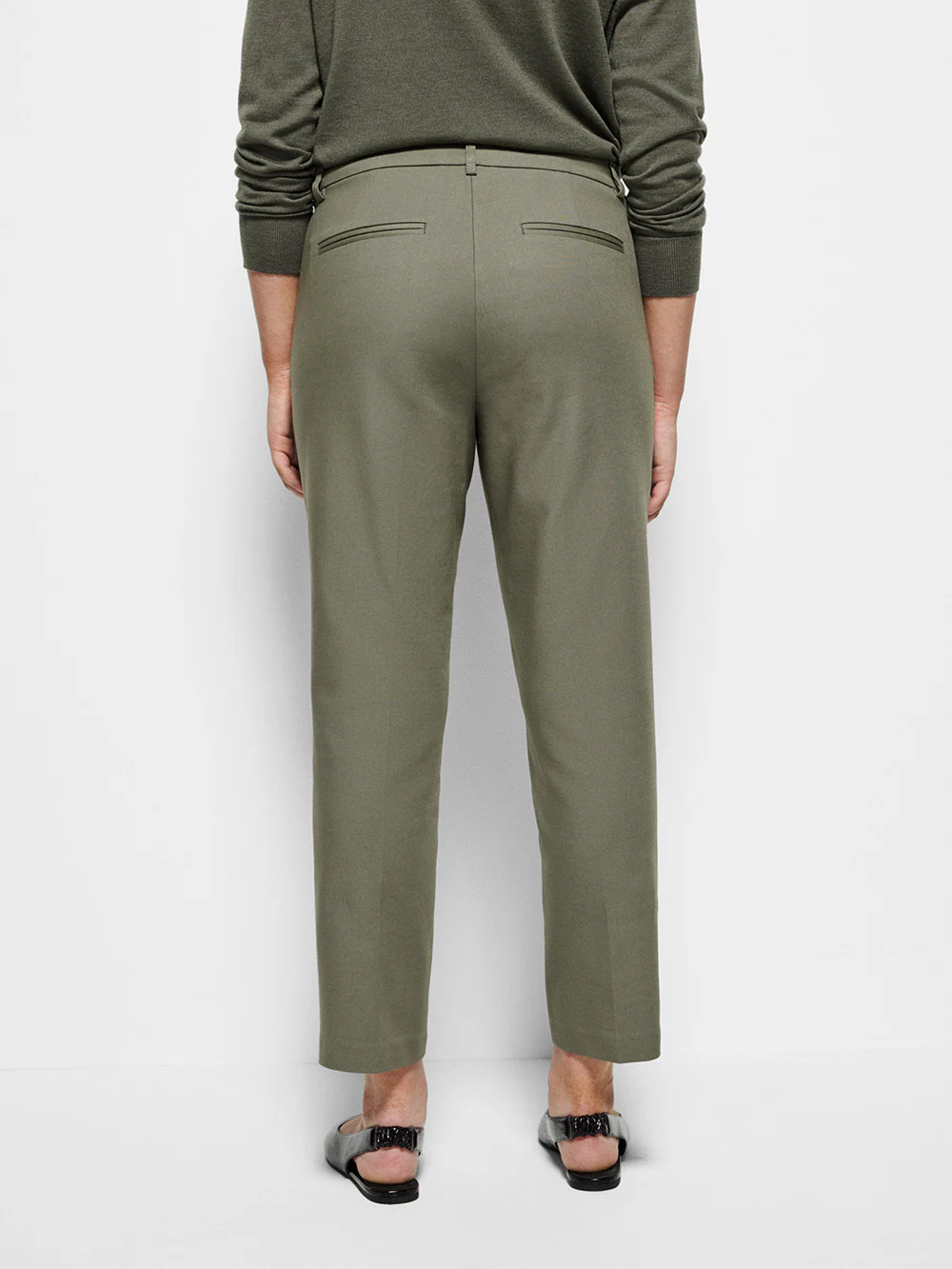 The Refined Stretch Cotton Trouser - Image 4