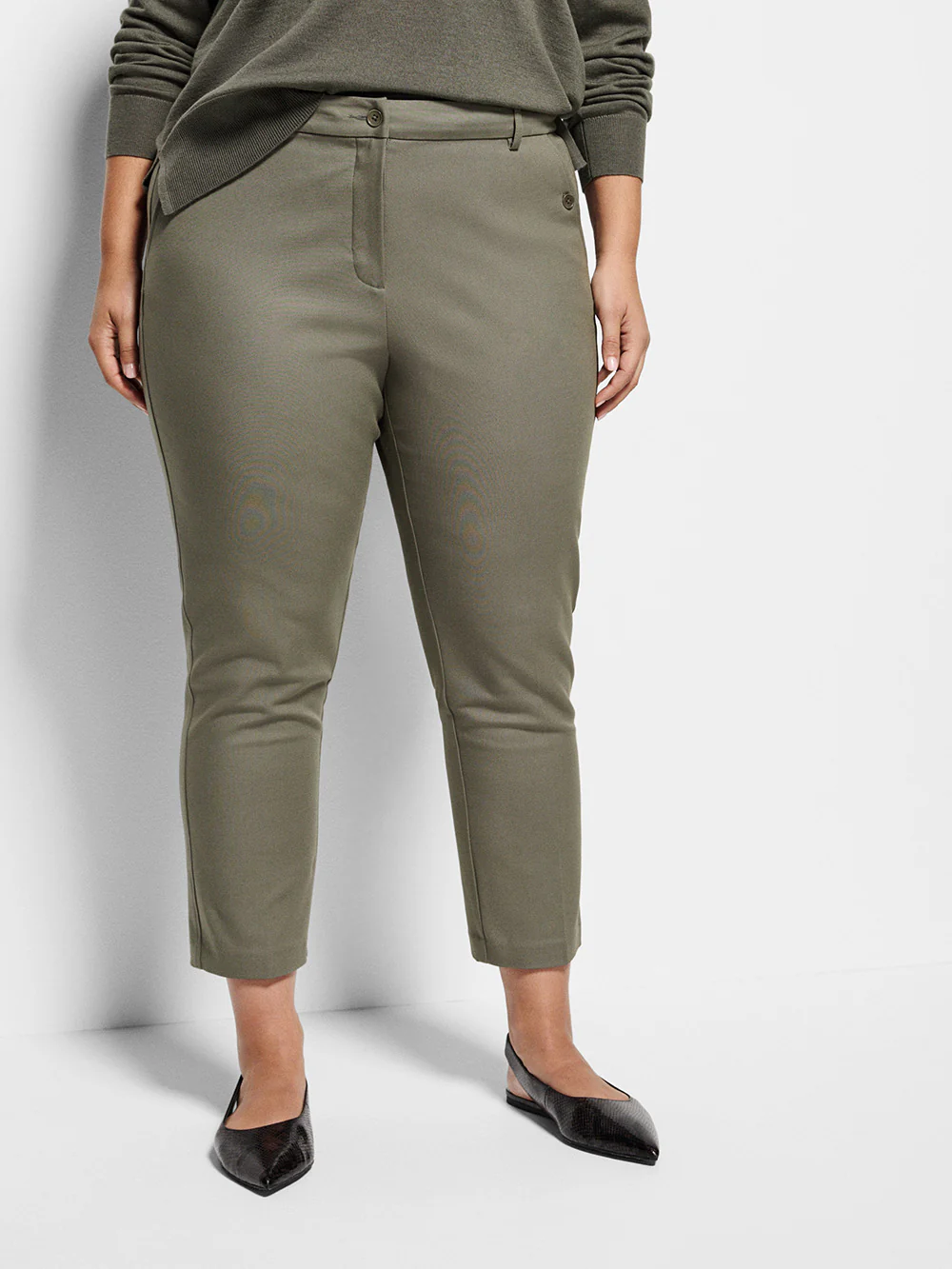 The Refined Stretch Cotton Trouser - Image 6