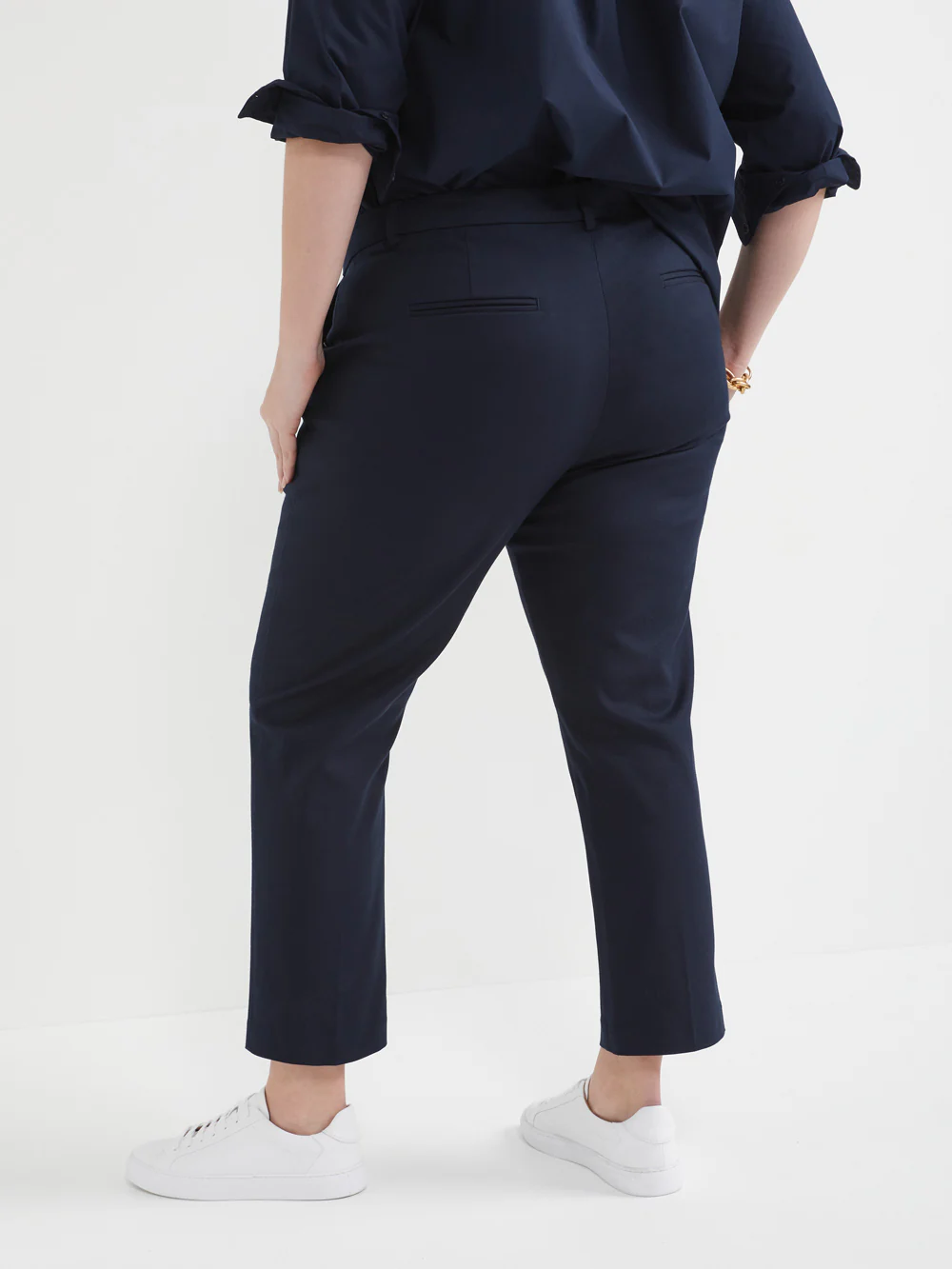 The Refined Stretch Cotton Trouser - Image 17
