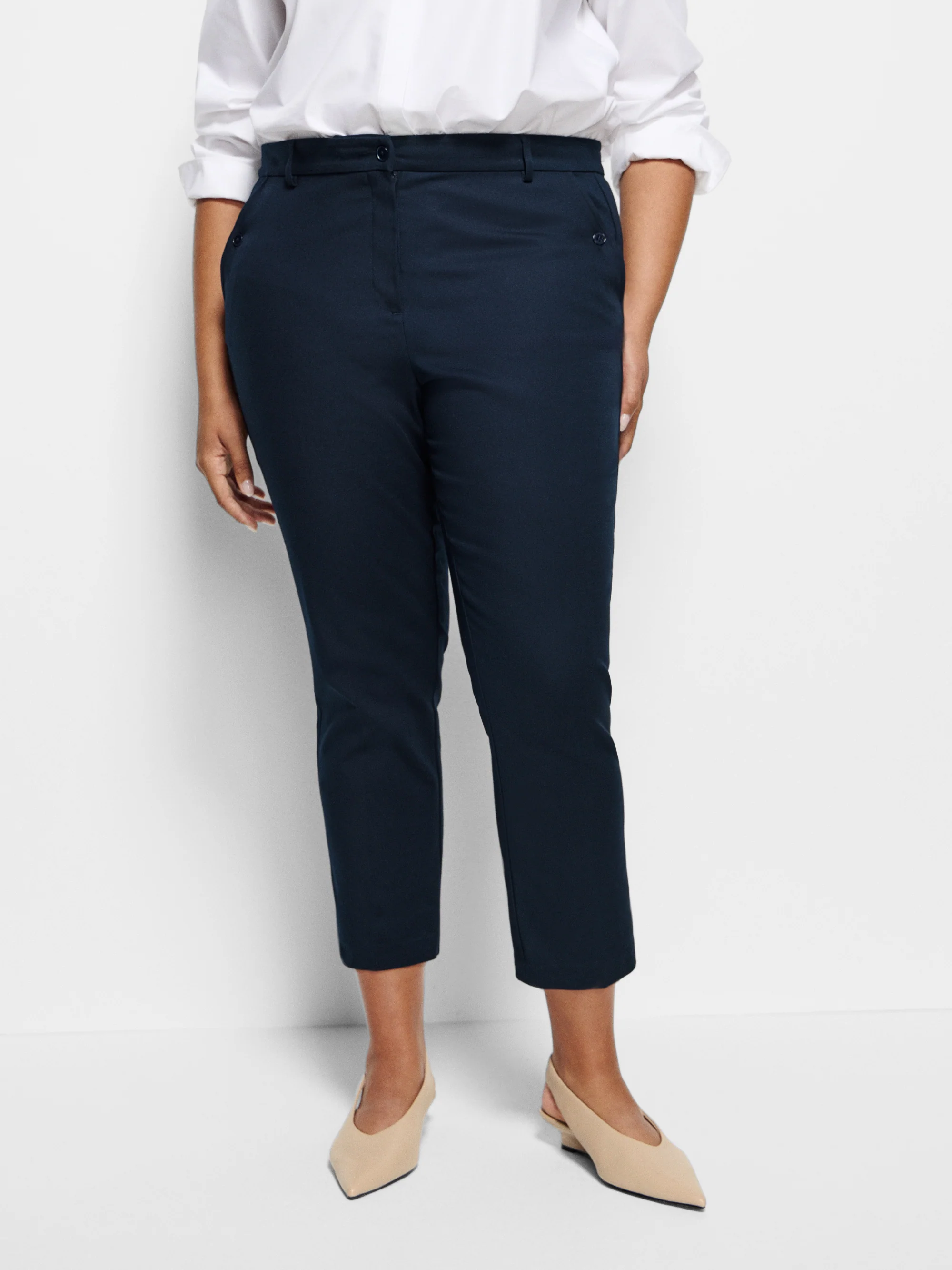 The Refined Stretch Cotton Trouser - Image 12