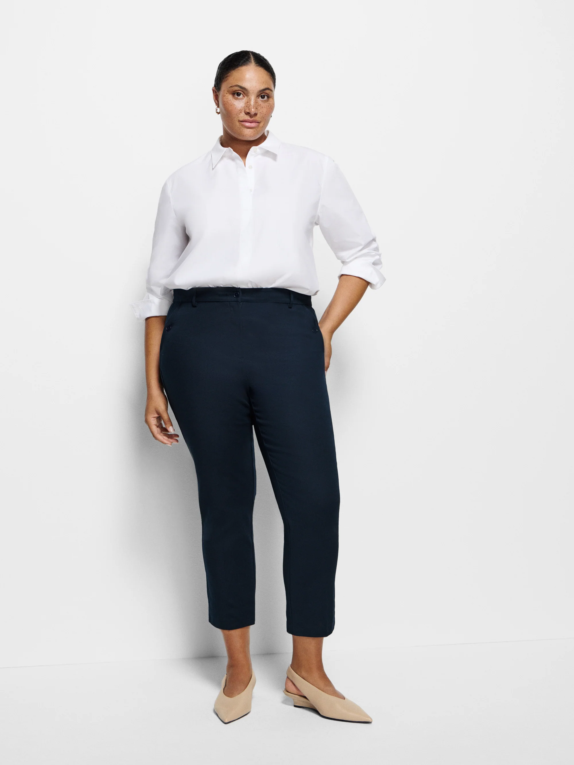 The Refined Stretch Cotton Trouser - Image 5