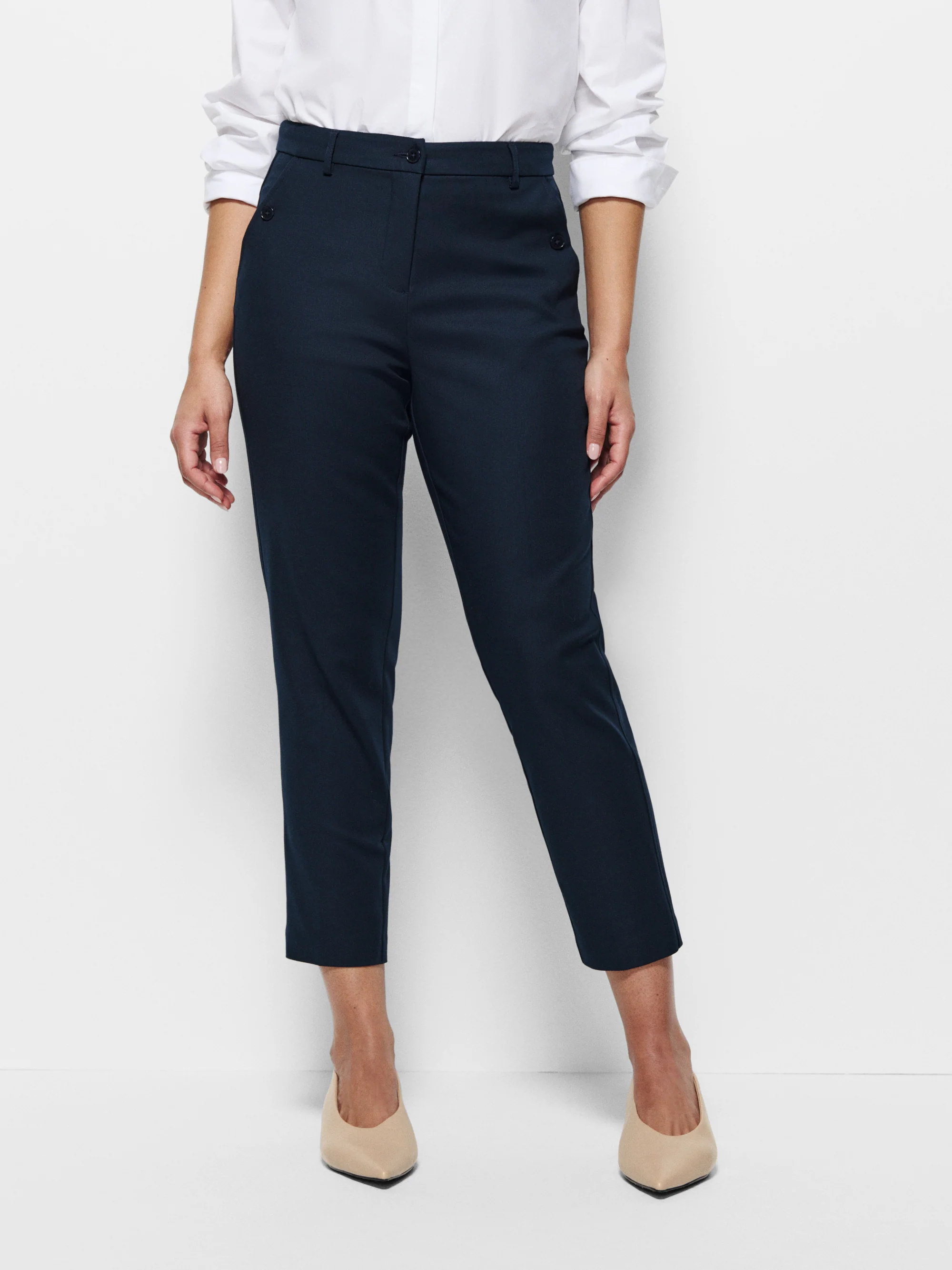The Refined Stretch Cotton Trouser - Image 7