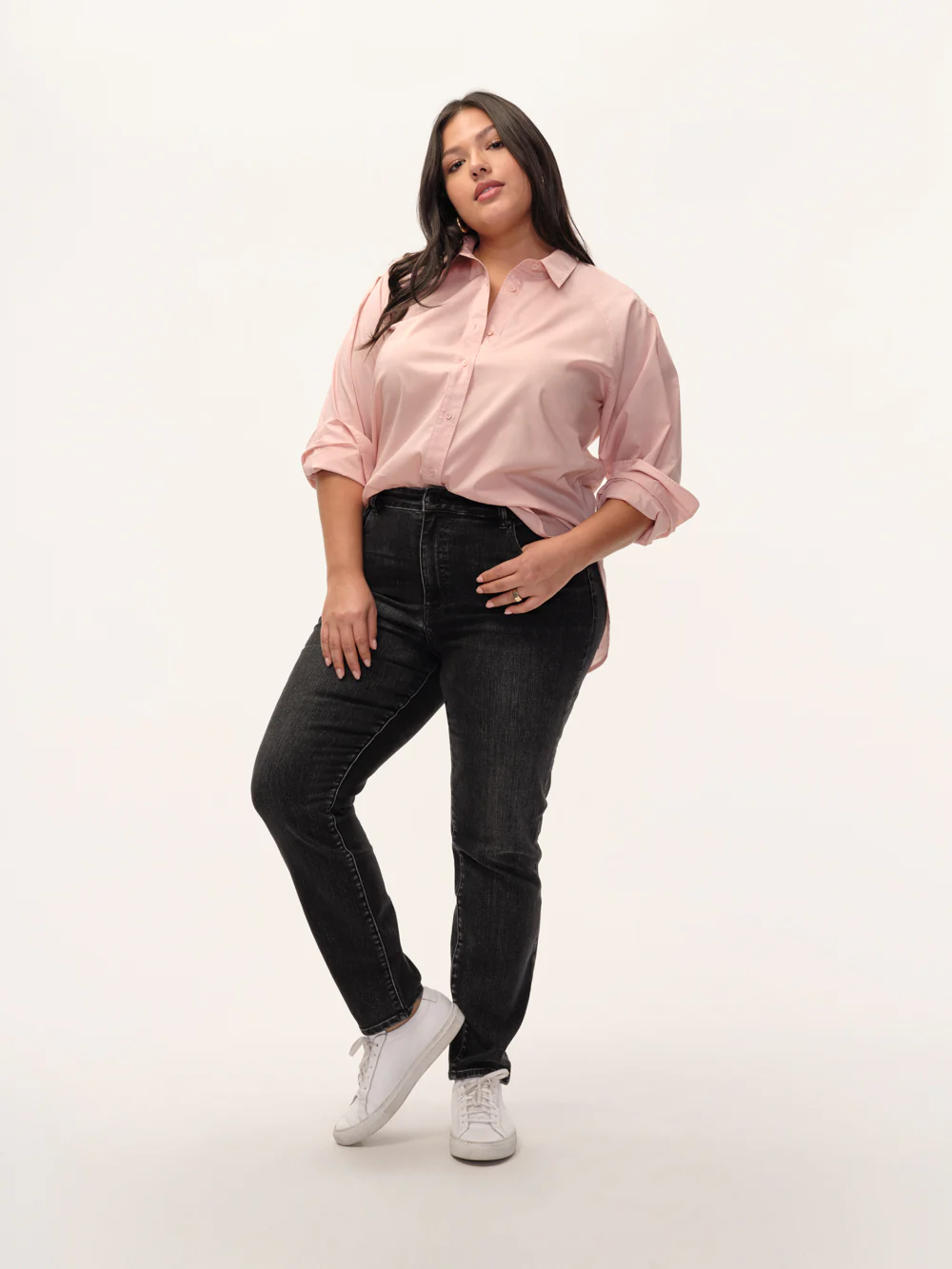 The Relaxed Cotton Button-Down Shirt - Image 3