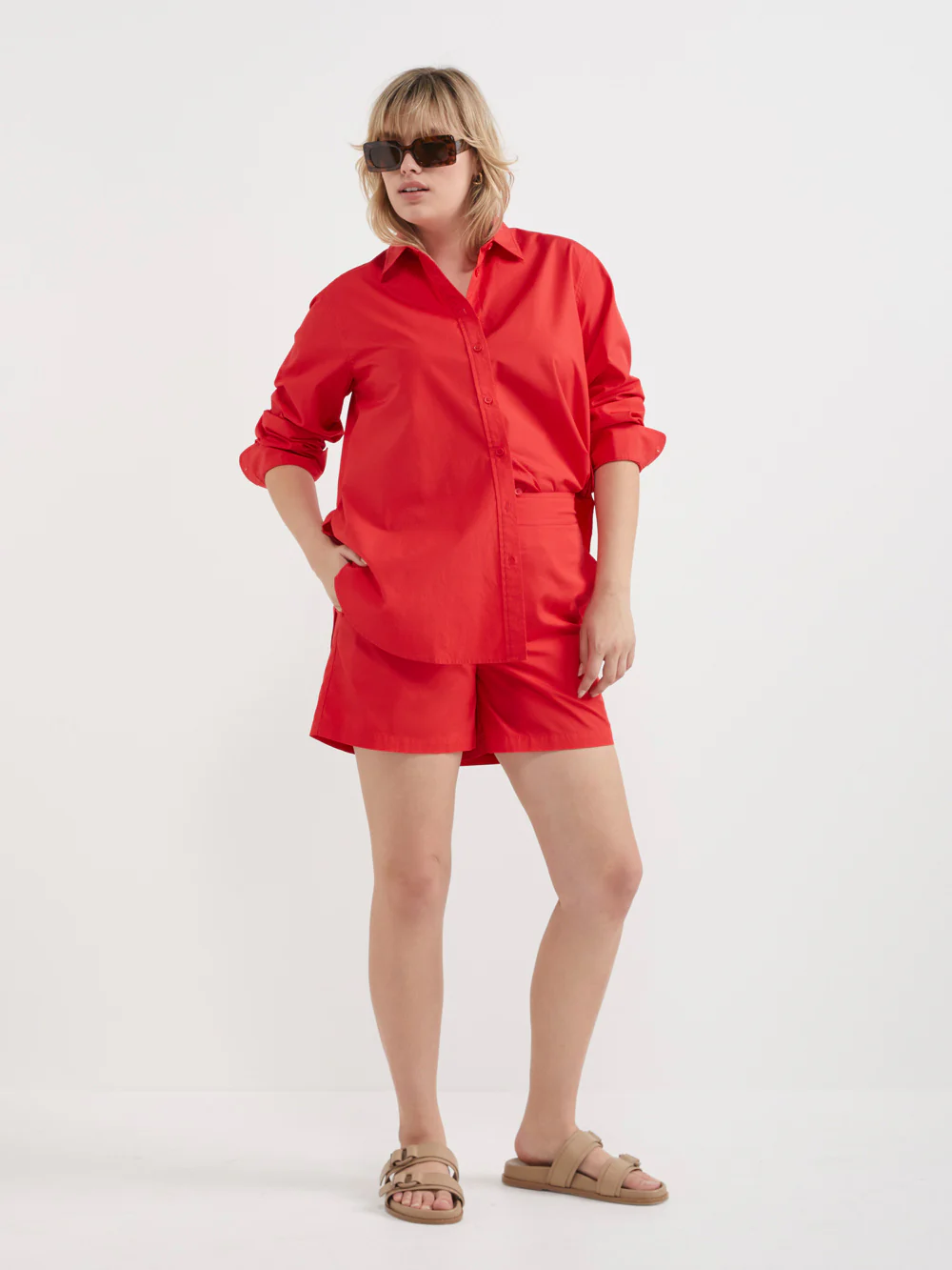 The Relaxed Cotton Poplin Shirt - Image 2