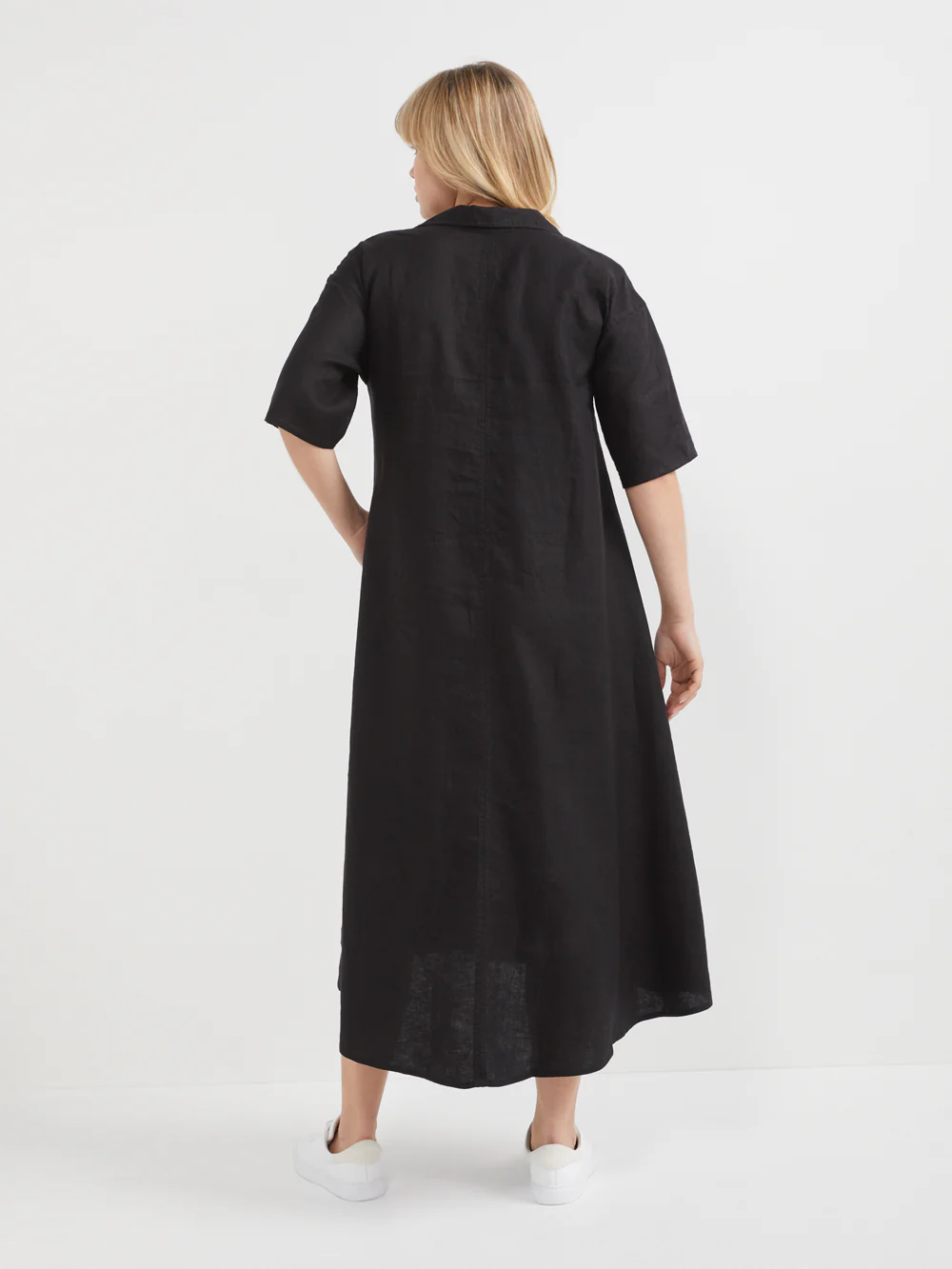 The Relaxed Linen Tunic Dress - Image 3