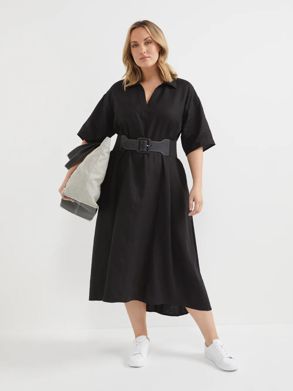 The Relaxed Linen Tunic Dress - Image 6