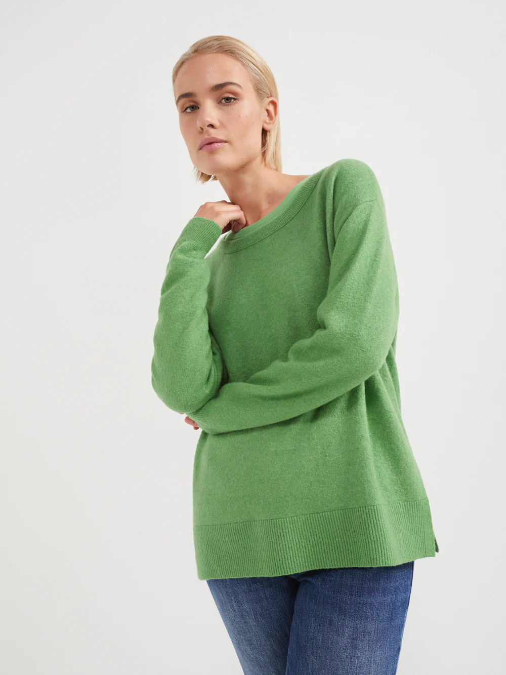 The Relaxed Open Neck Pullover - Image 2