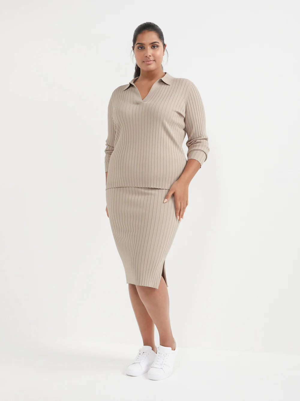 The Rib Knit Skirt - Image 12