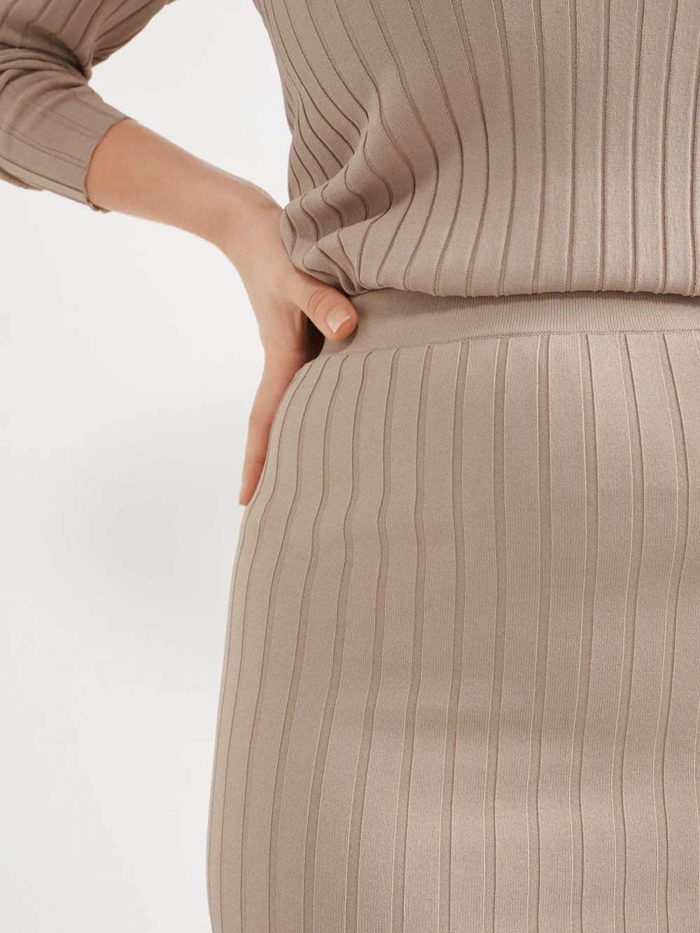The Rib Knit Skirt - Image 15