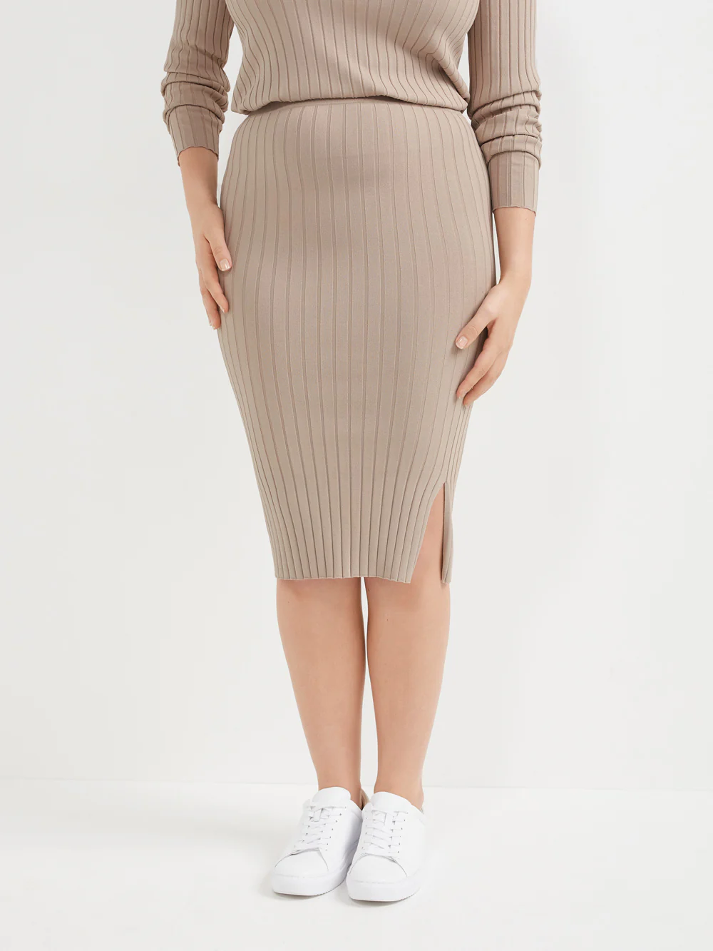 The Rib Knit Skirt - Image 9