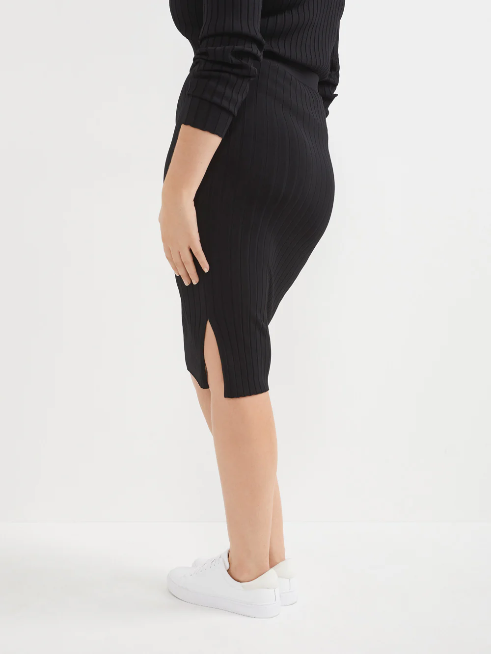 The Rib Knit Skirt - Image 2