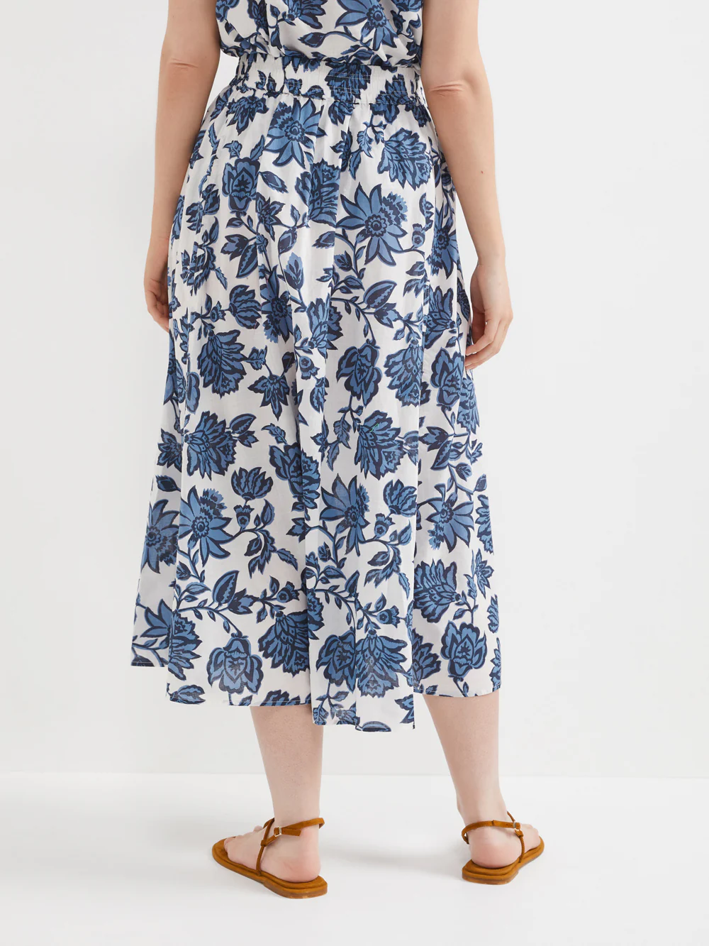 The Seam Detail Print Skirt - Image 13