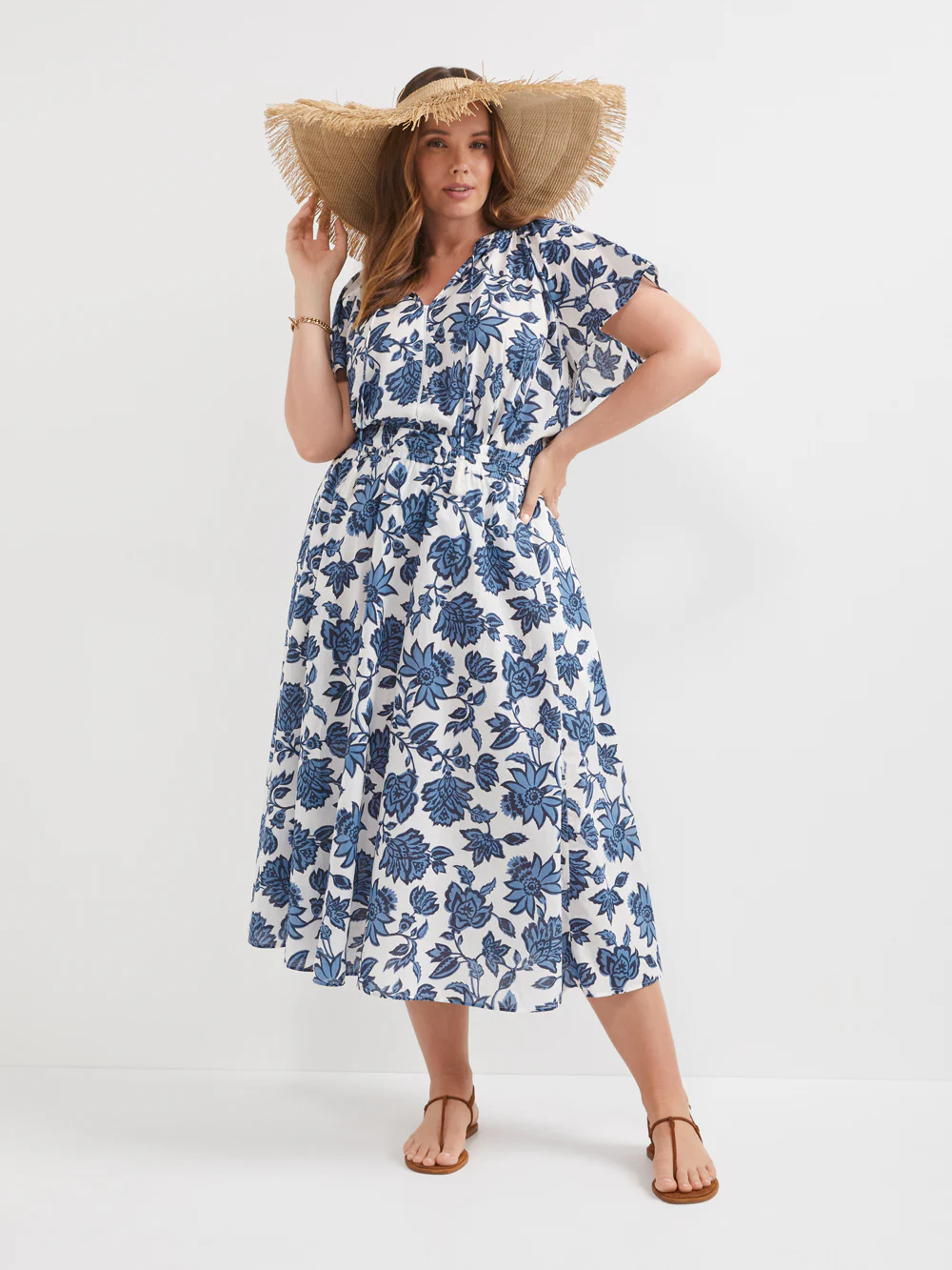 The Seam Detail Print Skirt - Image 14