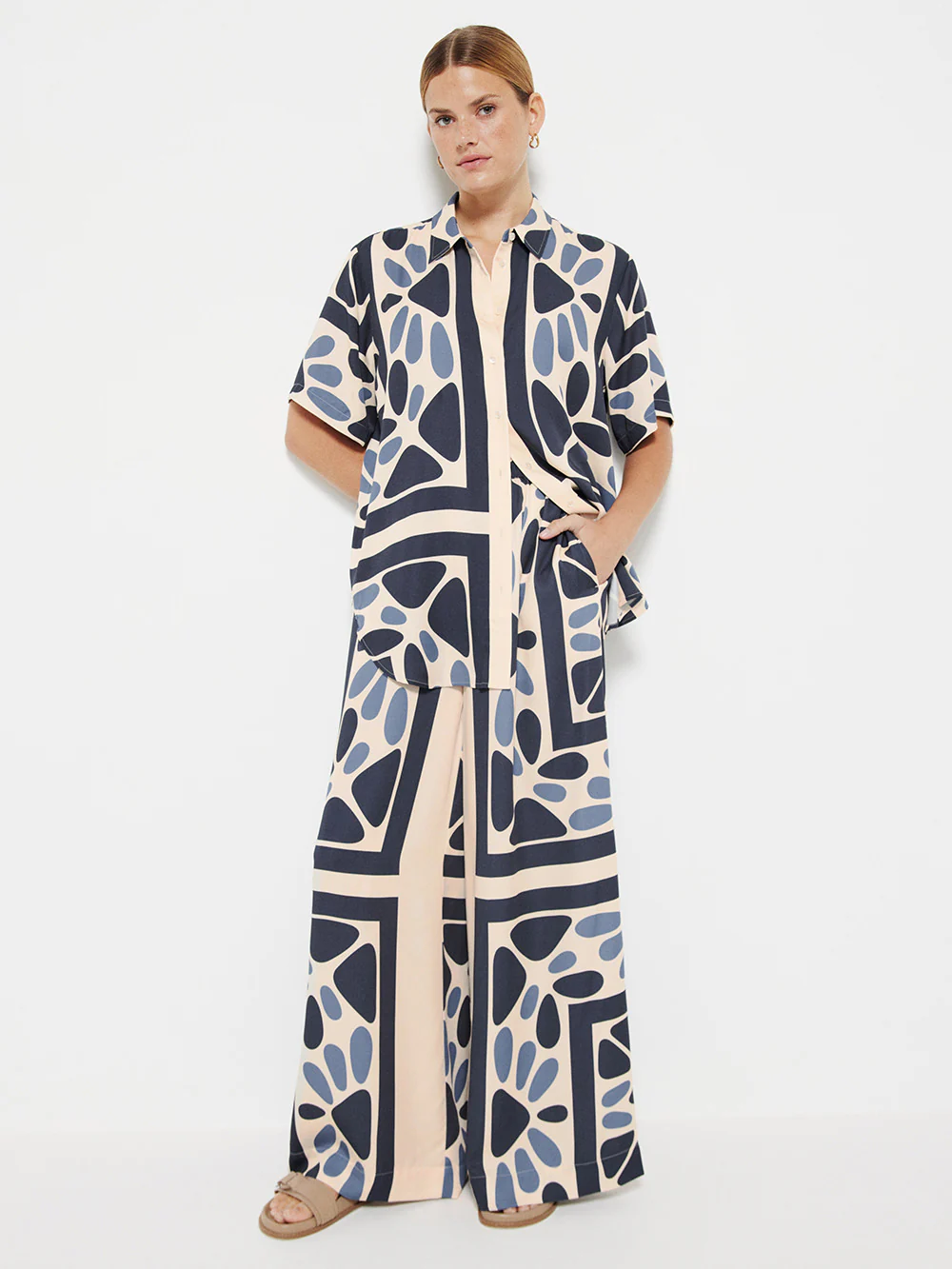 The Silky Print Short Sleeve Shirt