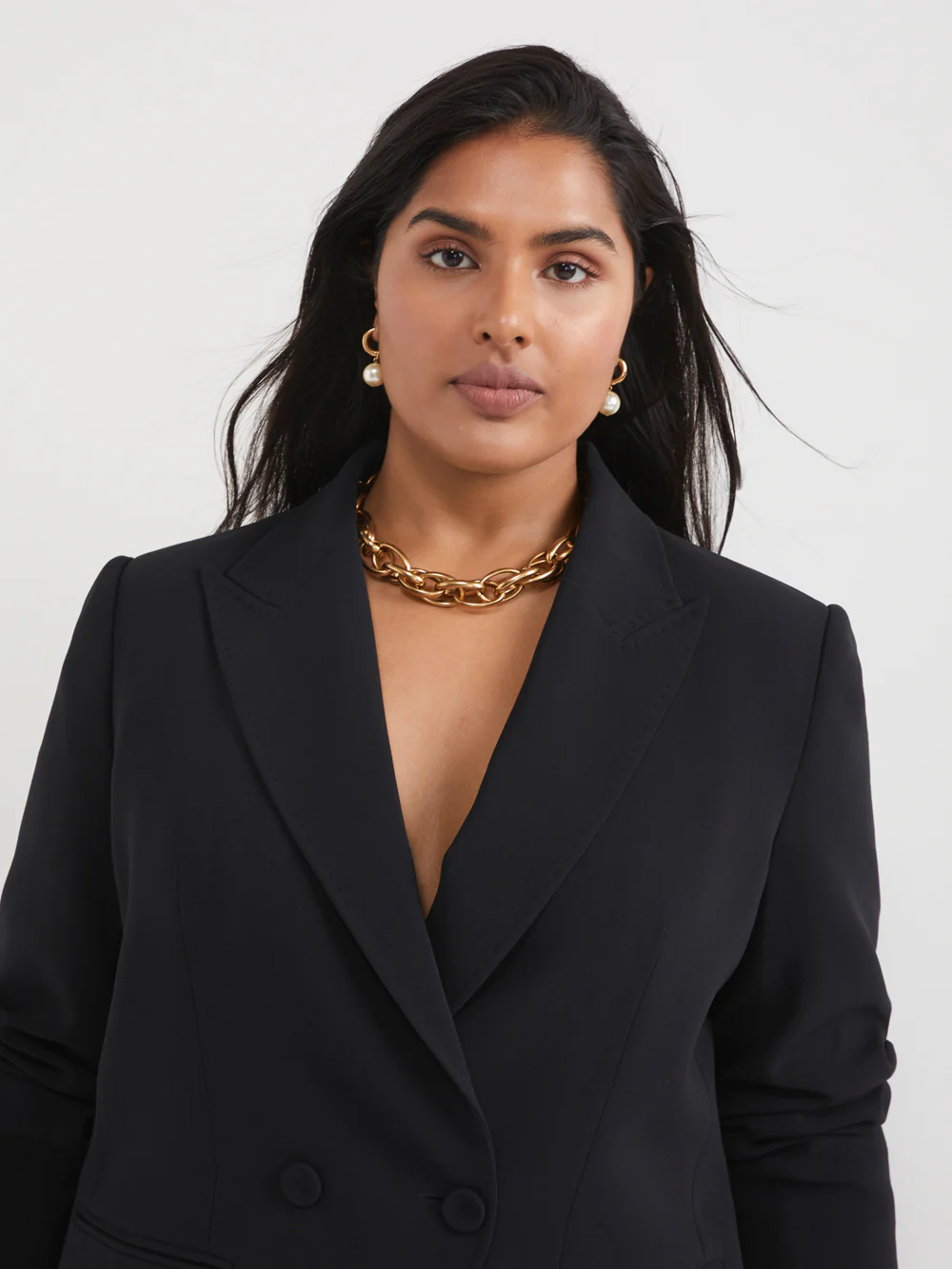 The Sleek Double Breasted Blazer - Image 6