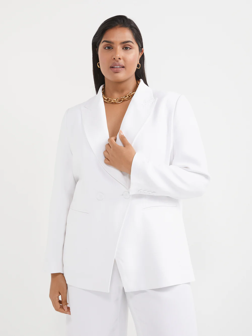 The Sleek Double Breasted Blazer - Image 6