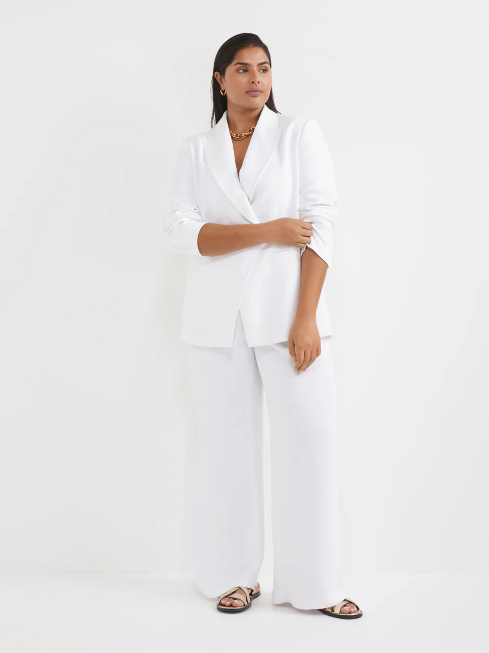 The Sleek Double Breasted Blazer - Image 7