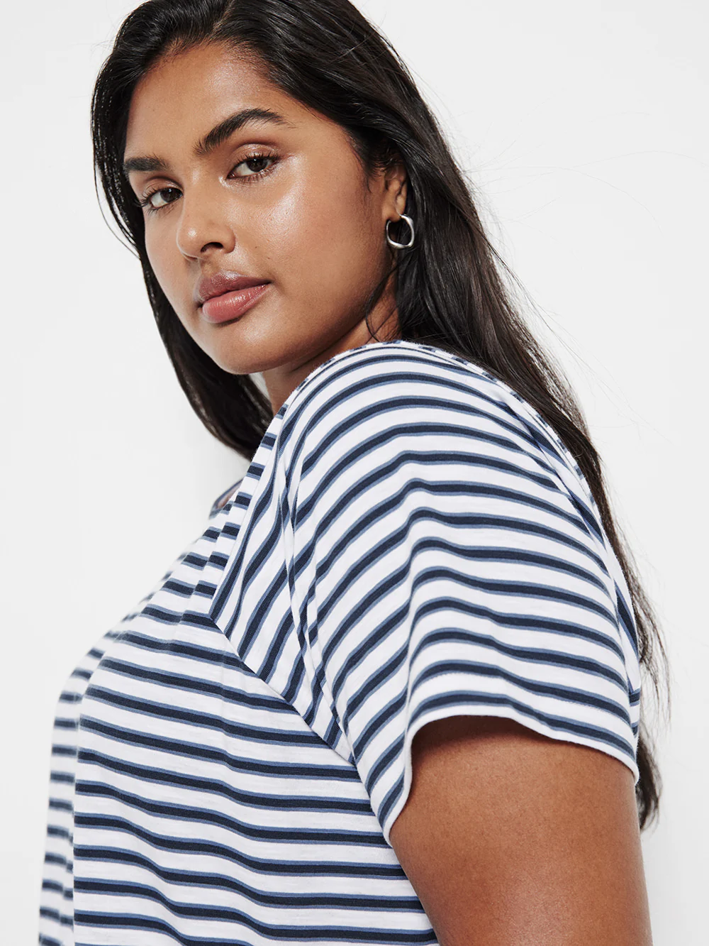 The Slouchy Stripe Tee - Image 6