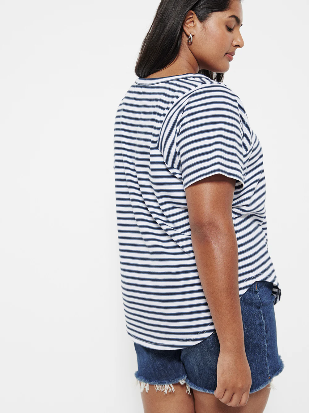 The Slouchy Stripe Tee - Image 8