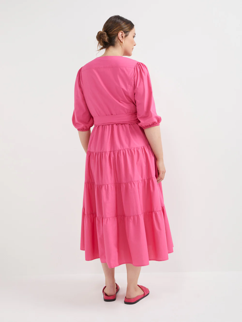 The Soft Cotton Tiered Dress - Image 8