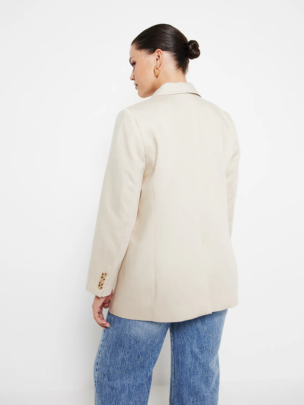 The Soft Twill Blazer - Image 3