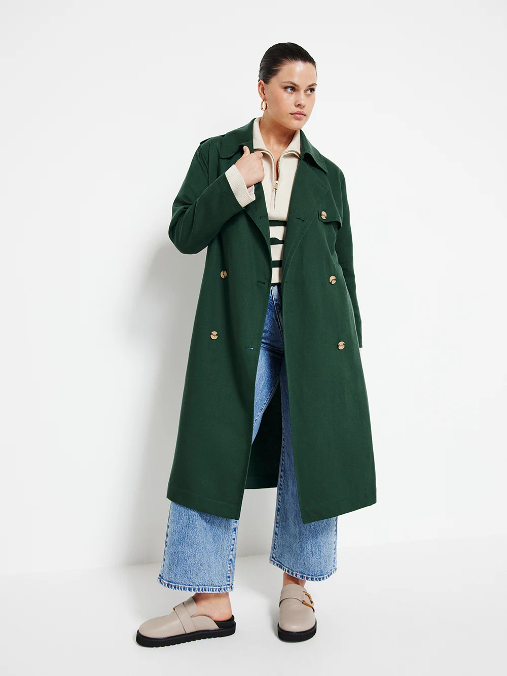 The Soft Twill Trench