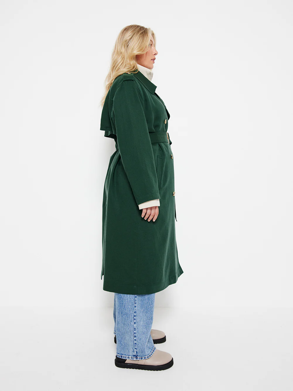 The Soft Twill Trench - Image 8