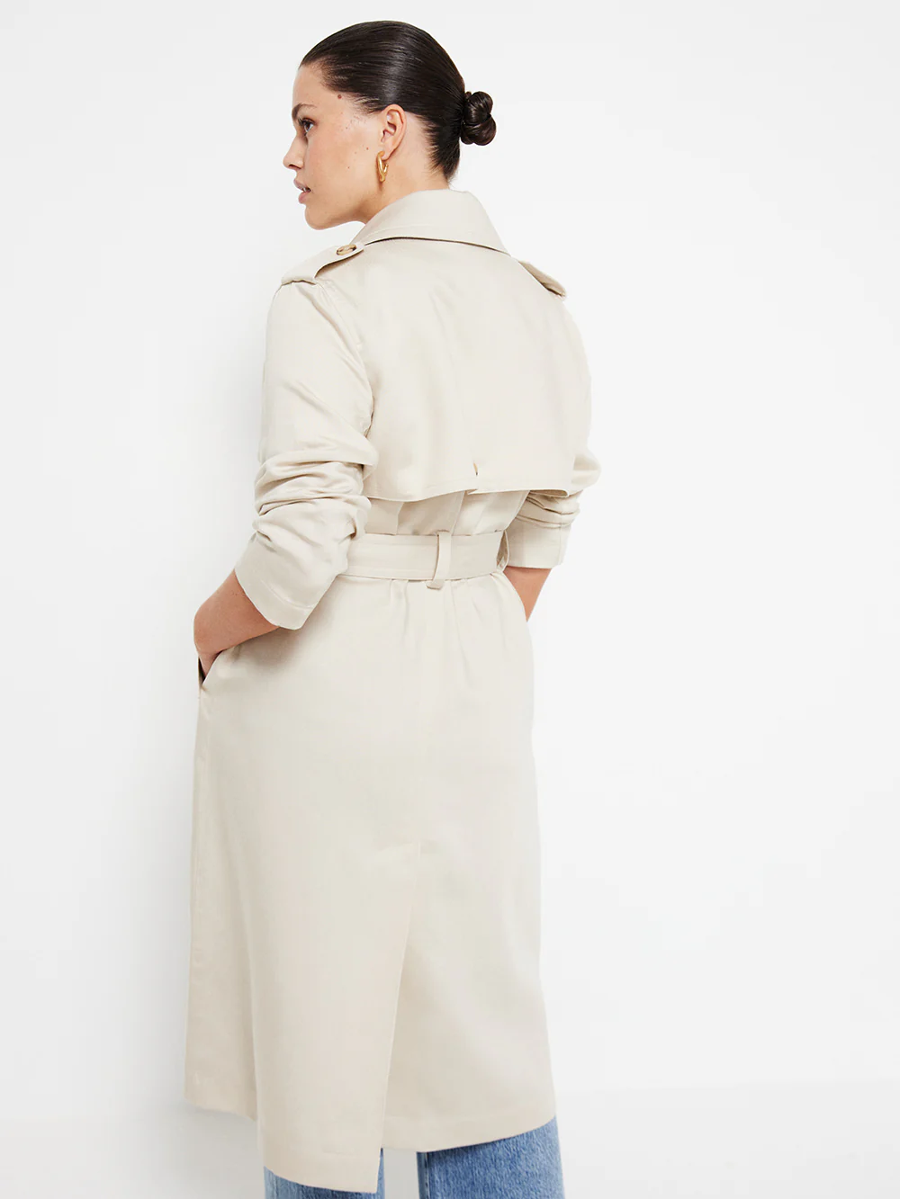 The Soft Twill Trench - Image 4
