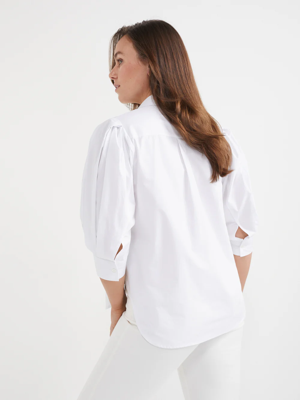 The Stitch Detail Poplin Shirt - Image 4