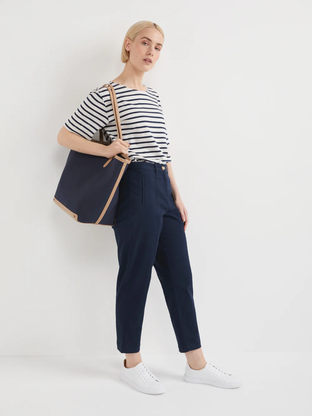 The Stretch Cotton Twill Pant