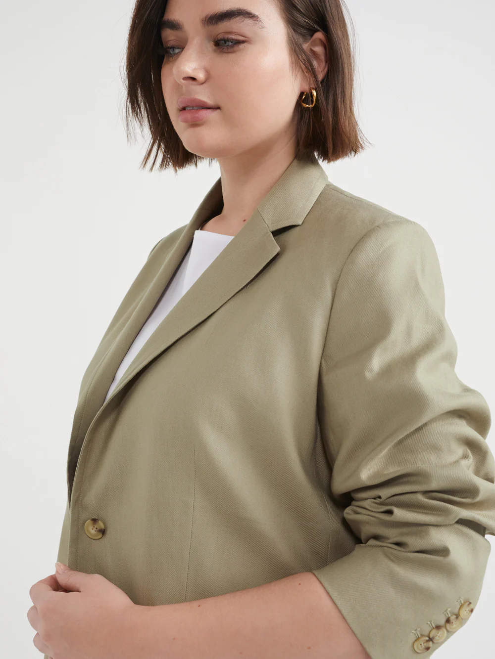 The Stretch Linen Blazer - Image 8