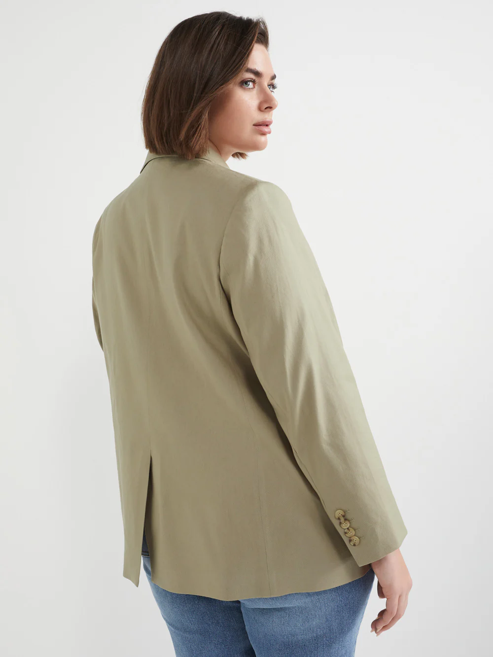 The Stretch Linen Blazer - Image 9