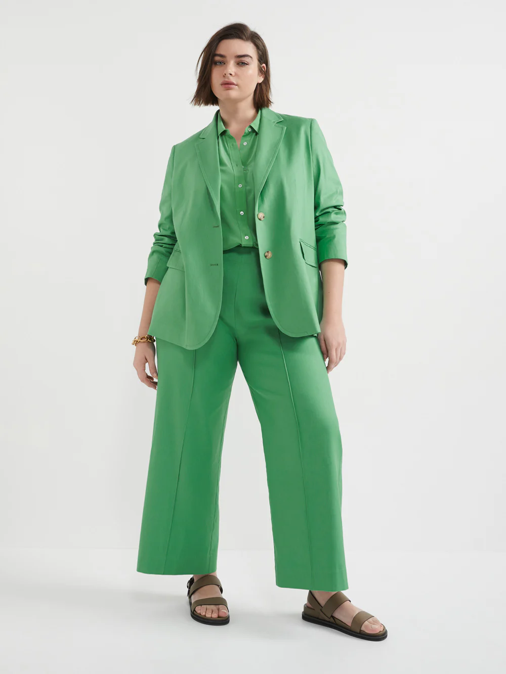 The Stretch Linen Blazer - Image 7